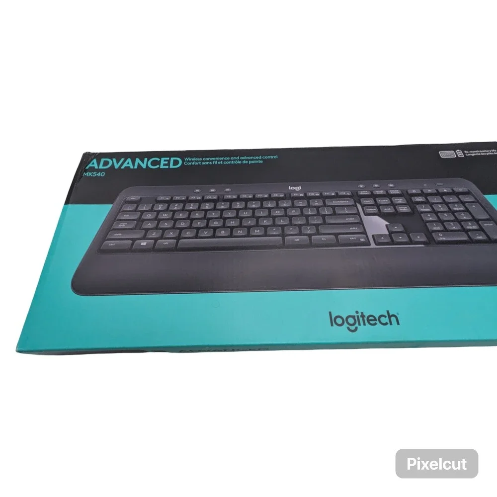 Logitech MK540 Advanced Wireless Keyboard and Mouse Combo 920-008671 Black